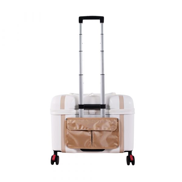 Lavada Pet Transport Luggage - White Mocha
